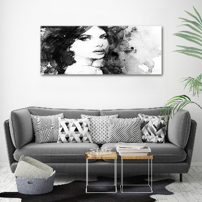 Imprimare tablou canvas femeie portret