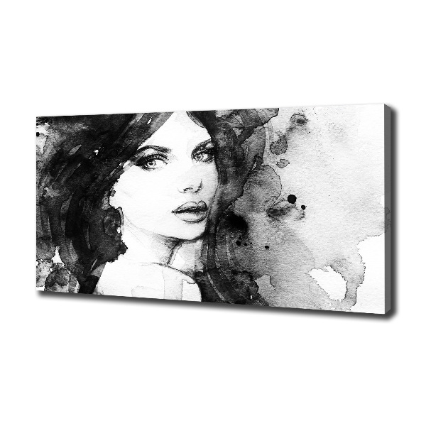 Imprimare tablou canvas femeie portret