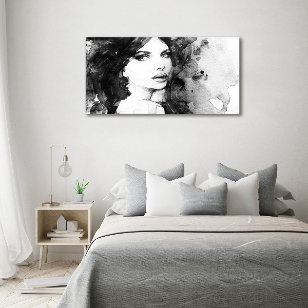 Imprimare tablou canvas femeie portret