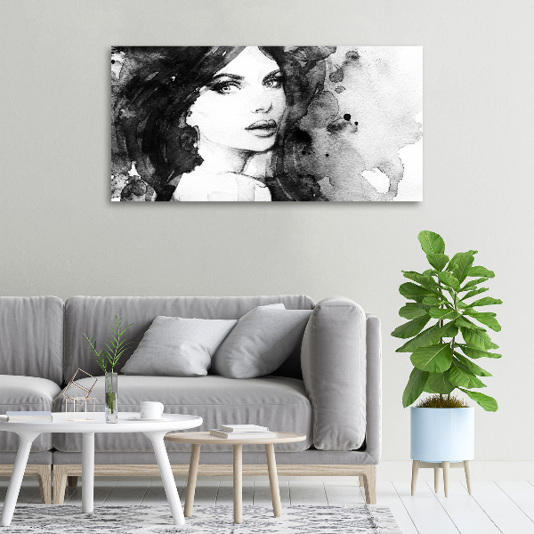 Imprimare tablou canvas femeie portret