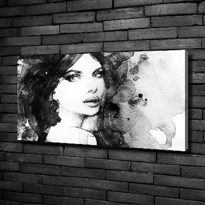 Imprimare tablou canvas femeie portret