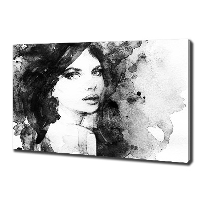 Imprimare tablou canvas femeie portret