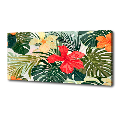 Tablou canvas flori Hawaii