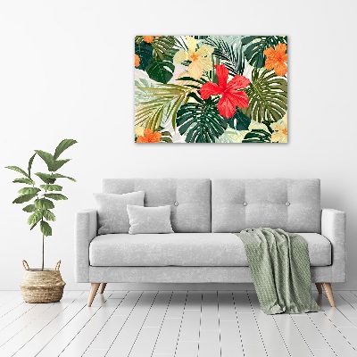 Tablou canvas flori Hawaii