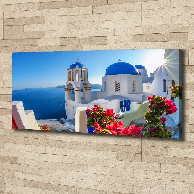 Print pe canvas Santorini, Grecia