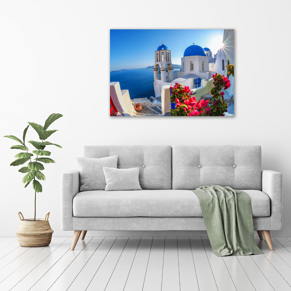 Print pe canvas Santorini, Grecia