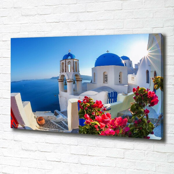 Print pe canvas Santorini, Grecia