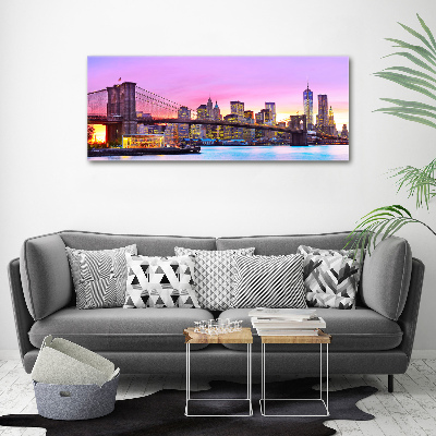 Print pe canvas Manhattan New York City