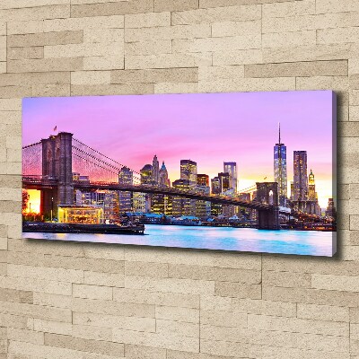 Print pe canvas Manhattan New York City