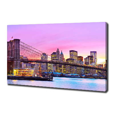 Print pe canvas Manhattan New York City