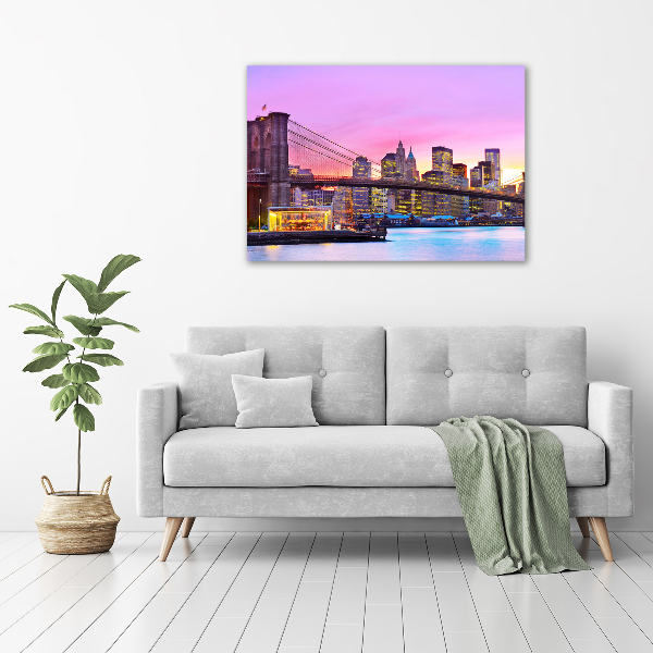 Print pe canvas Manhattan New York City