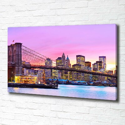 Print pe canvas Manhattan New York City