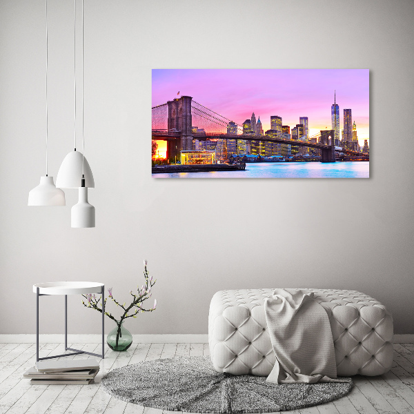 Print pe canvas Manhattan New York City