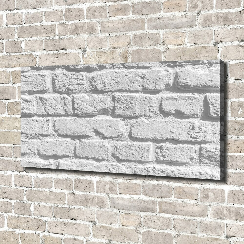 Pictură pe pânză zid de cărămidă