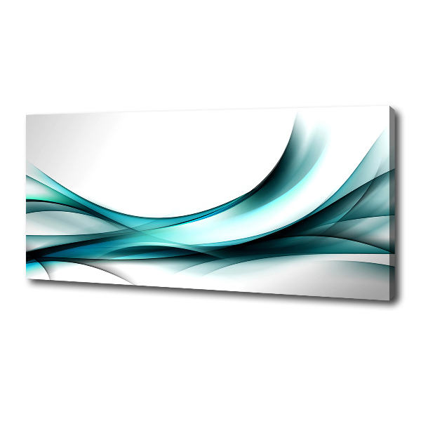 Print pe canvas valuri abstracte