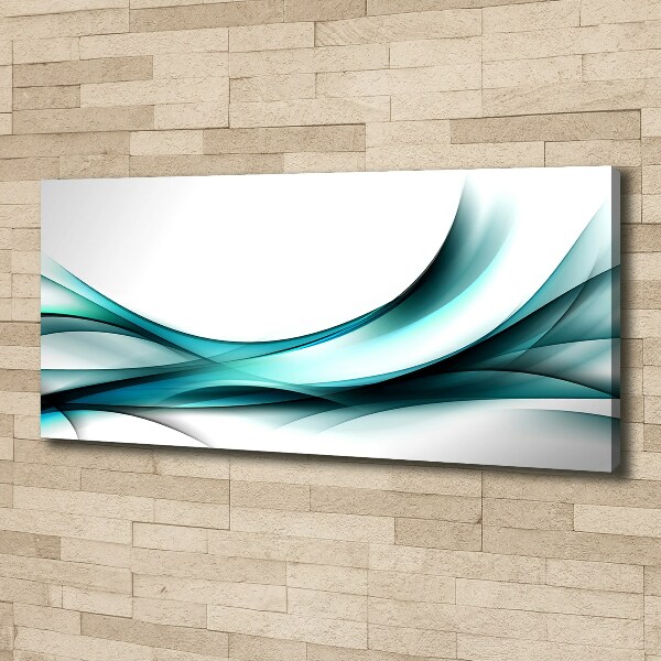 Print pe canvas valuri abstracte