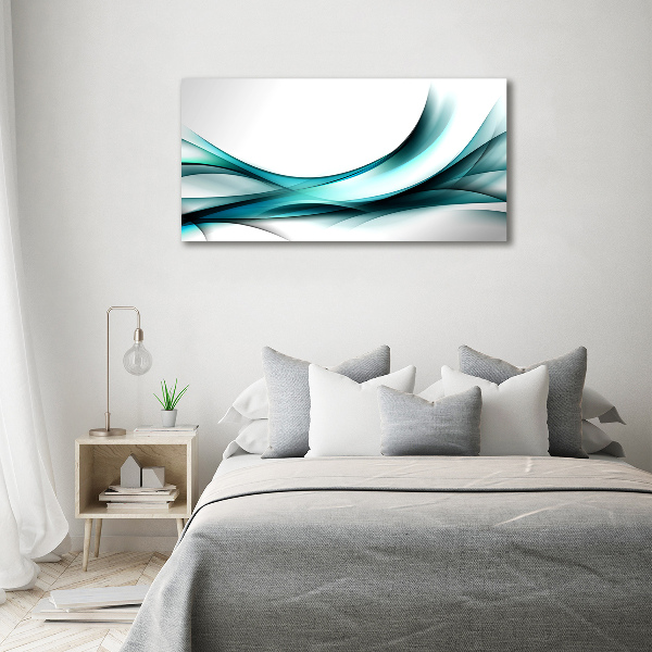 Print pe canvas valuri abstracte