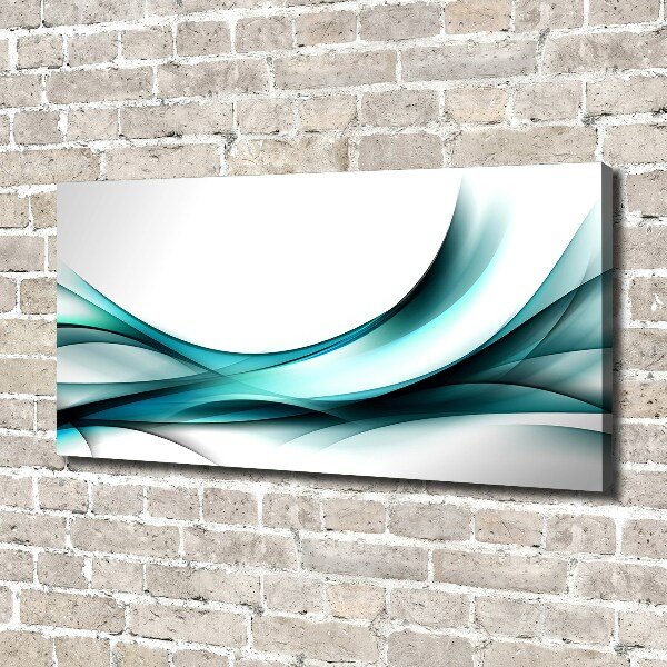 Print pe canvas valuri abstracte