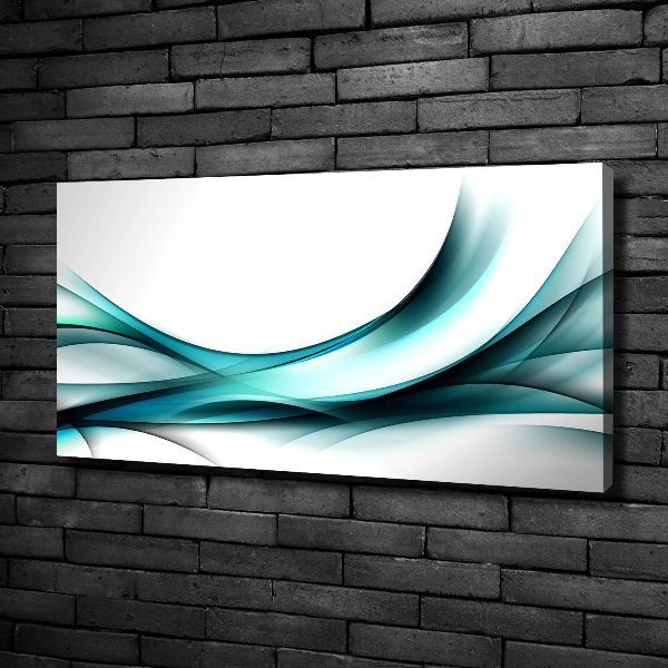 Print pe canvas valuri abstracte