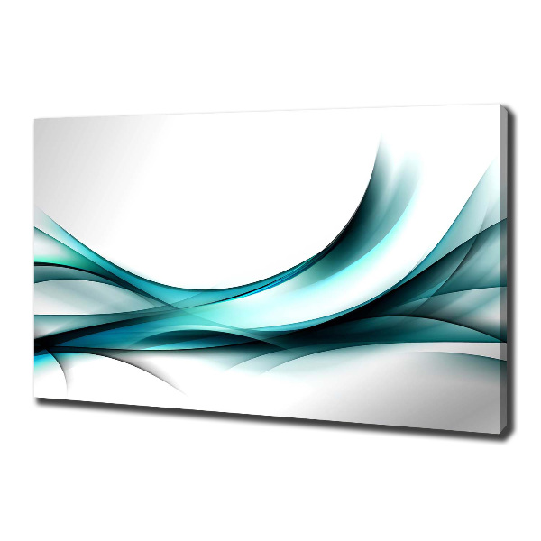 Print pe canvas valuri abstracte