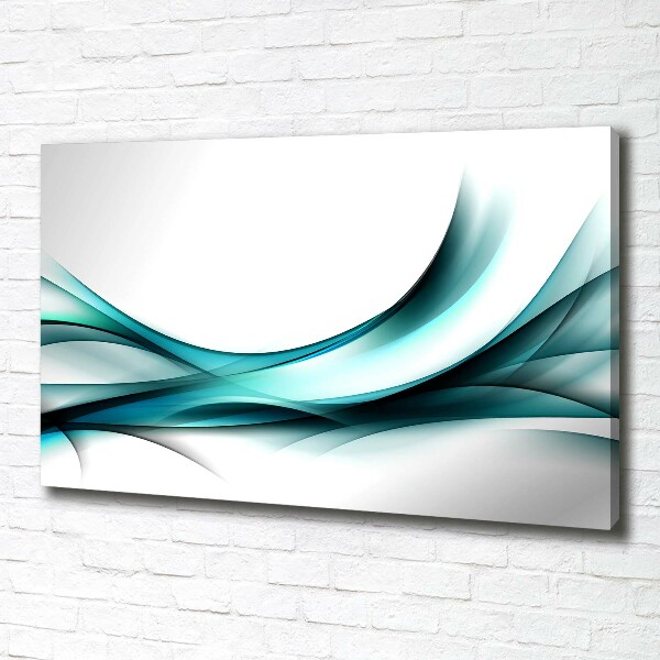 Print pe canvas valuri abstracte