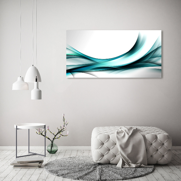 Print pe canvas valuri abstracte