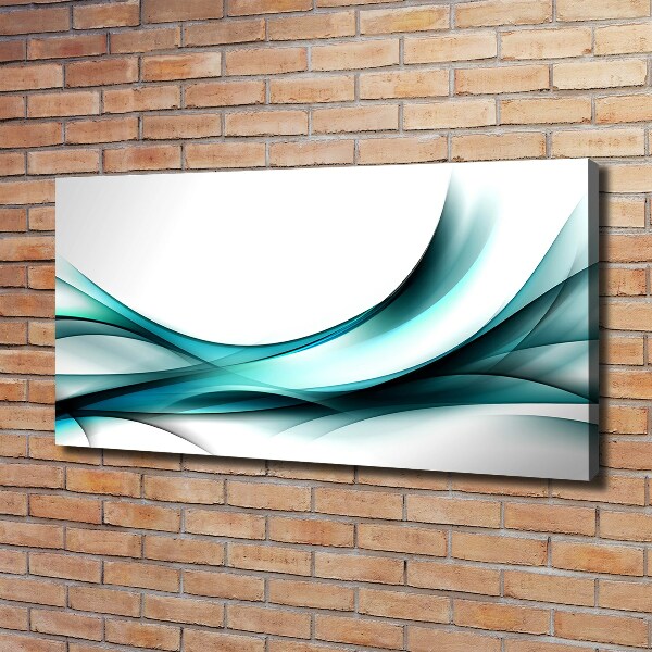 Print pe canvas valuri abstracte