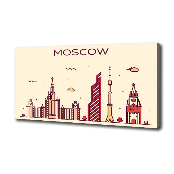 Tablou canvas clădiri din Moscova