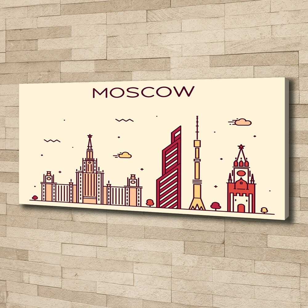 Tablou canvas clădiri din Moscova