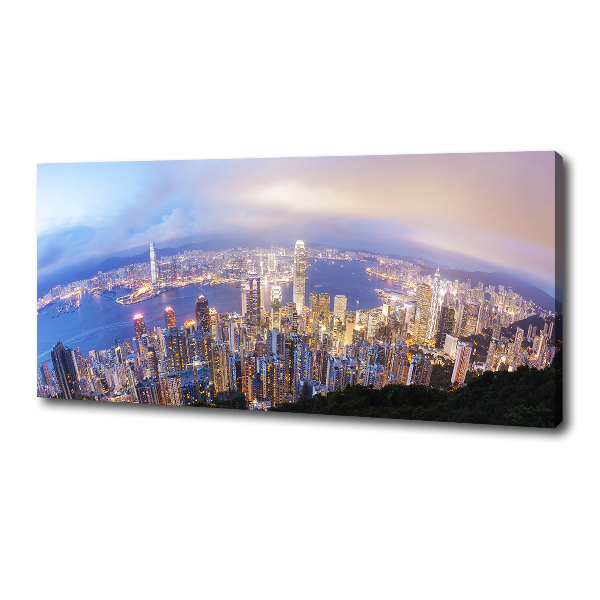 Tablou canvas Hong Kong panorama