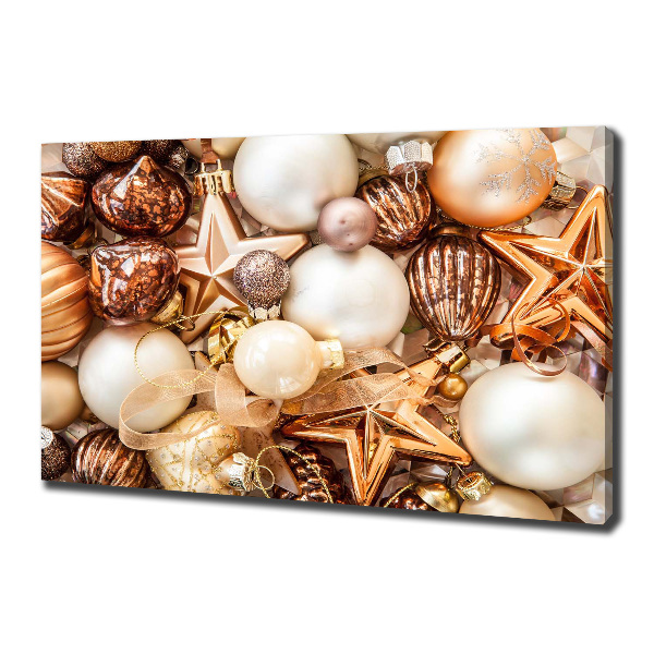 Tablou canvas Crăciun baubles