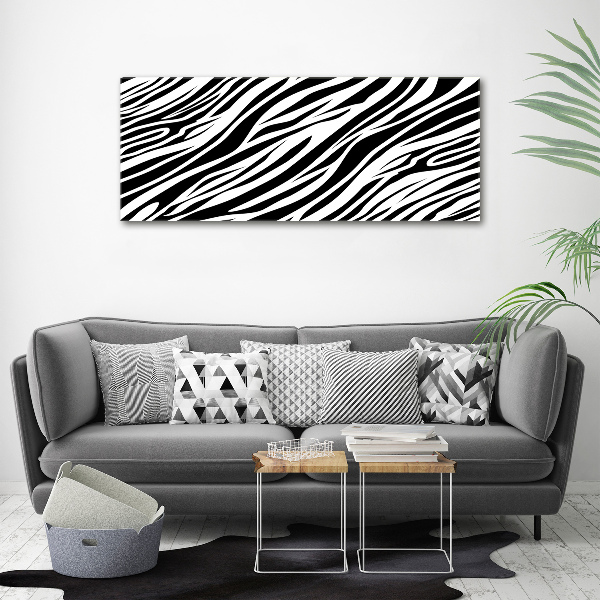 Print pe canvas fundal Zebra