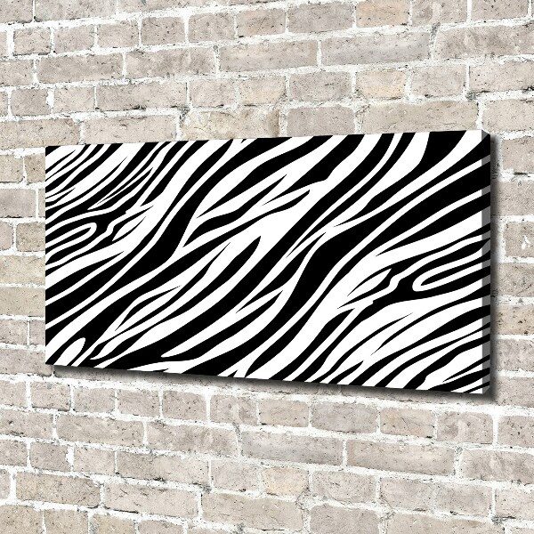 Print pe canvas fundal Zebra