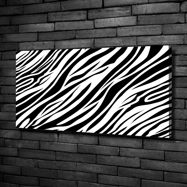 Print pe canvas fundal Zebra