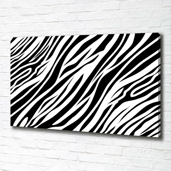 Print pe canvas fundal Zebra