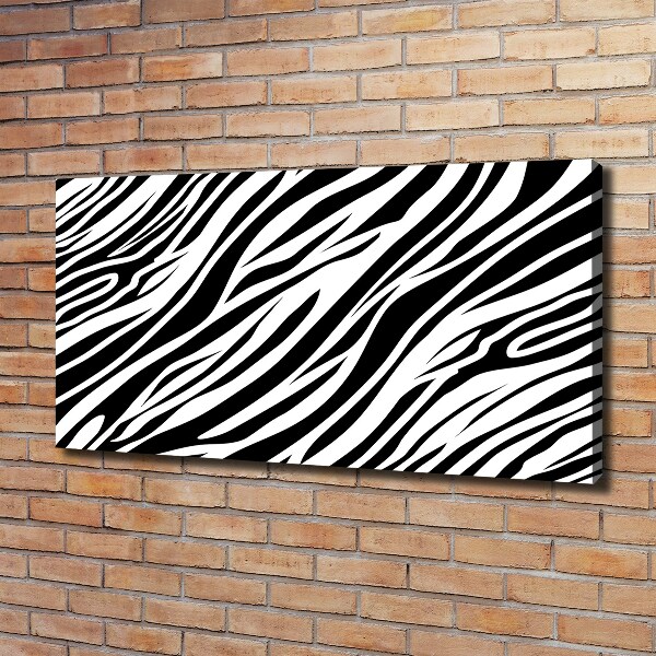 Print pe canvas fundal Zebra