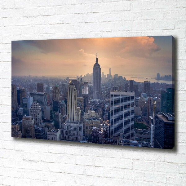 Print pe canvas Manhattan New York City