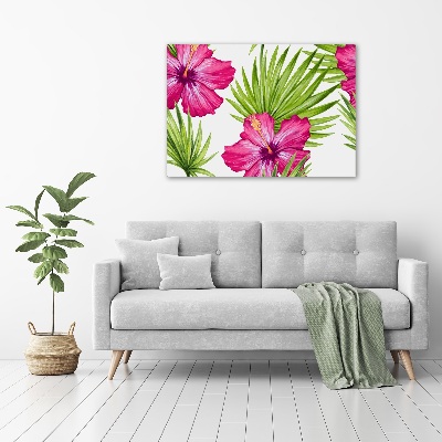 Tablou canvas flori Hawaii