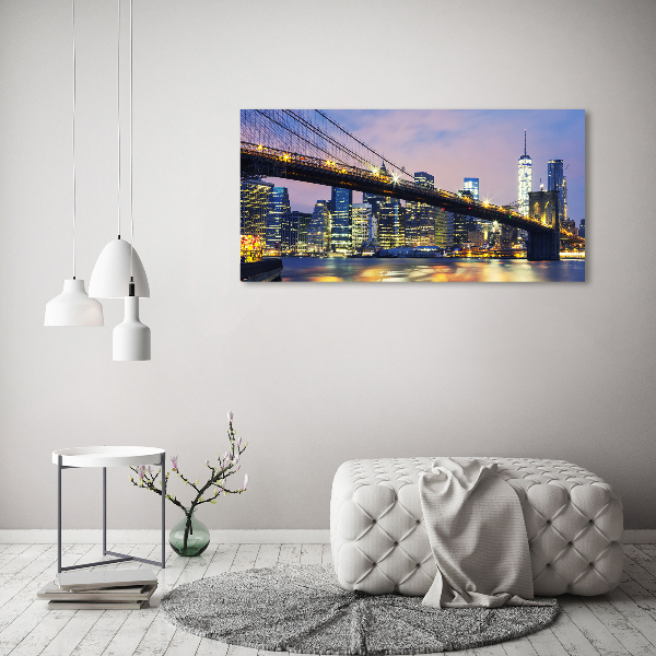 Imprimare tablou canvas Podul Brooklyn