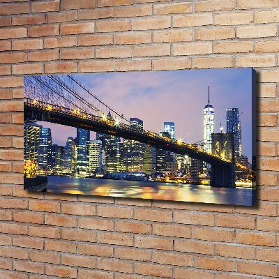 Imprimare tablou canvas Podul Brooklyn