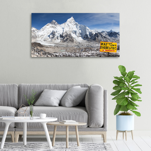 Tablou canvas muntele Everest