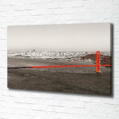 Imprimare tablou canvas Podul din San Francisco