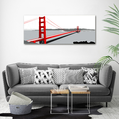 Tablou pe pânză canvas Podul din San Francisco