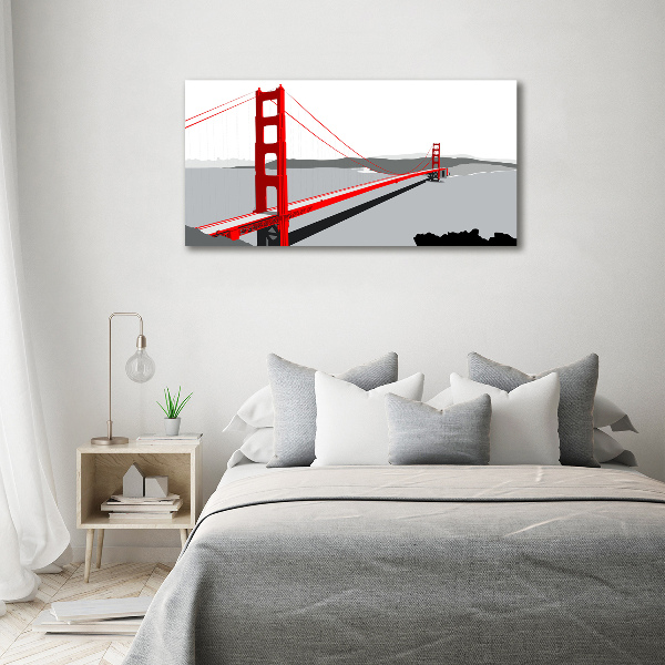 Tablou pe pânză canvas Podul din San Francisco