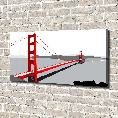 Tablou pe pânză canvas Podul din San Francisco