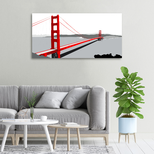 Tablou pe pânză canvas Podul din San Francisco