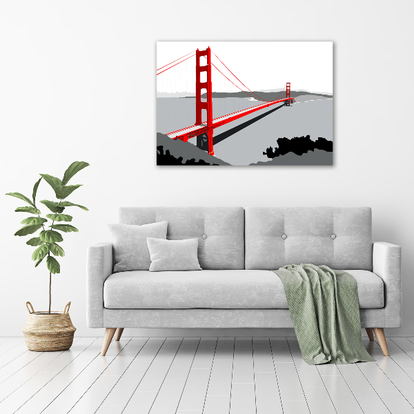 Tablou pe pânză canvas Podul din San Francisco