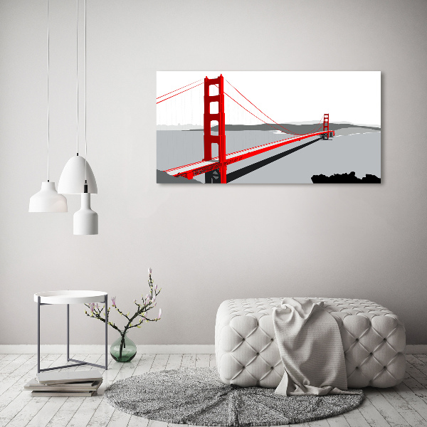 Tablou pe pânză canvas Podul din San Francisco