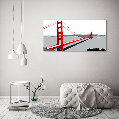 Tablou pe pânză canvas Podul din San Francisco