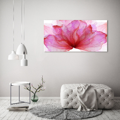 Tablou pe pânză canvas floare roz